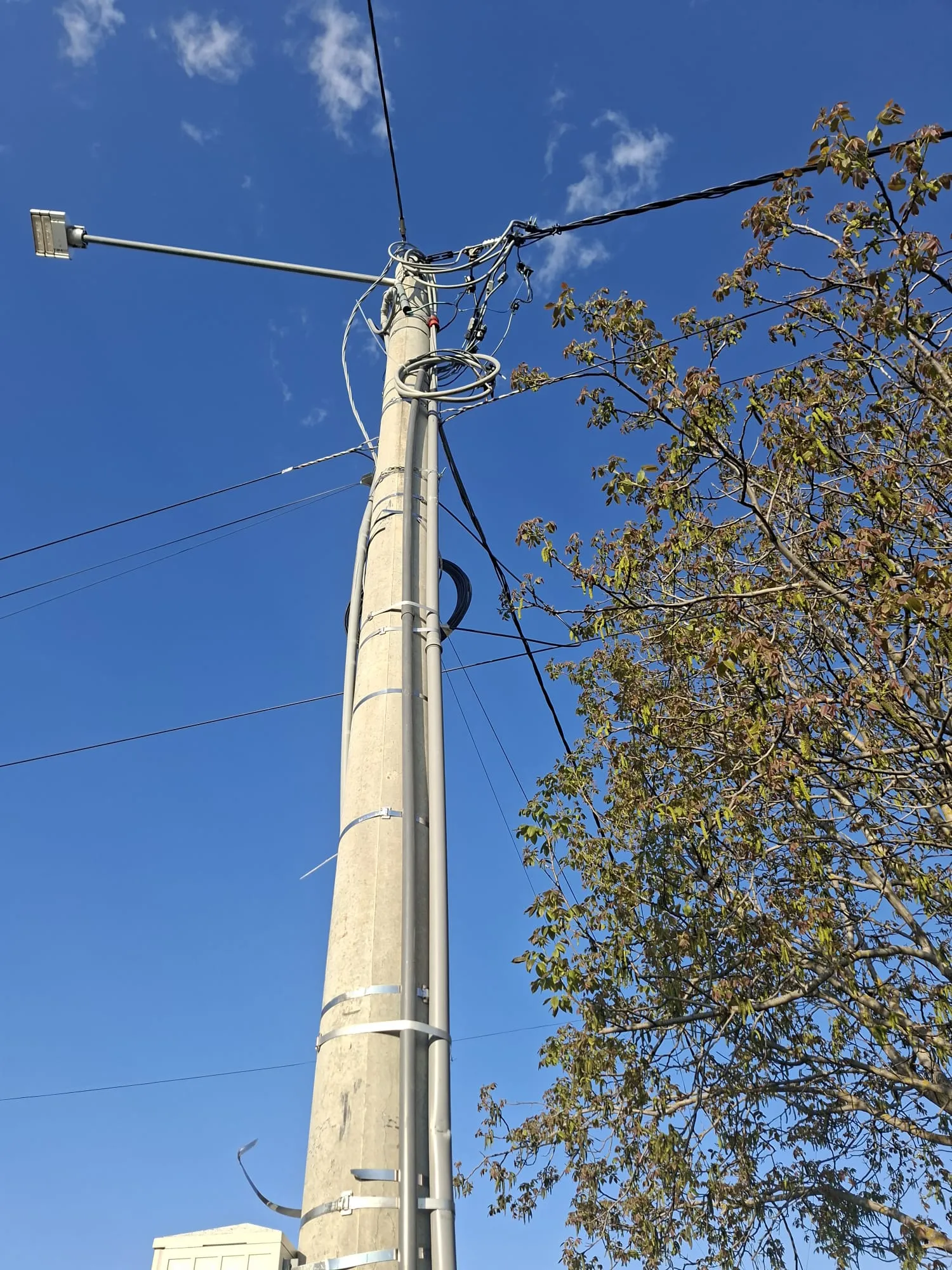 Branșament trifazat realizat la o casă nouă în Popești-Leordeni